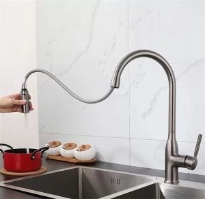 kitchen sink mixer grey color